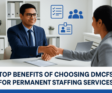 Hiring services by DMC Finishing School Pvt. Ltd.